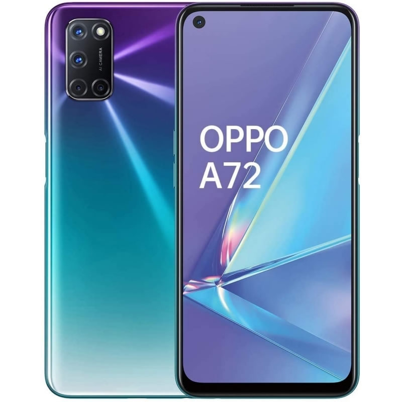 Oppo A72 4gb 128gb 4gb Purple